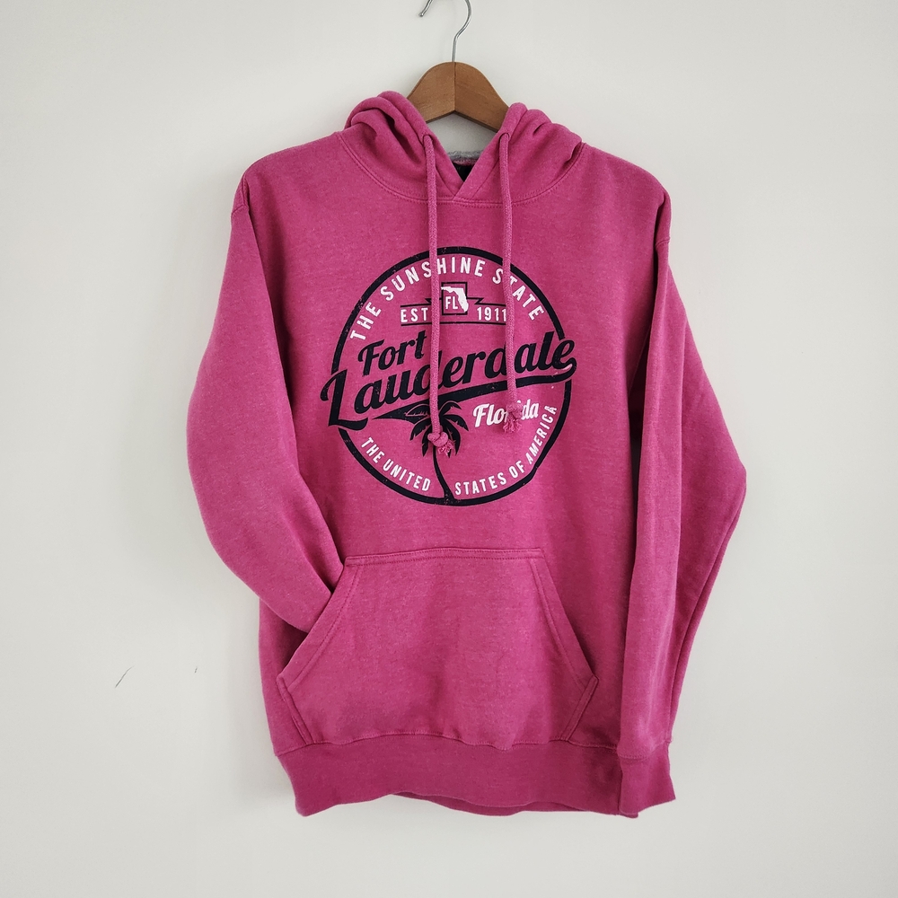 Fort Lauderdale Pink Hoodie Sweater